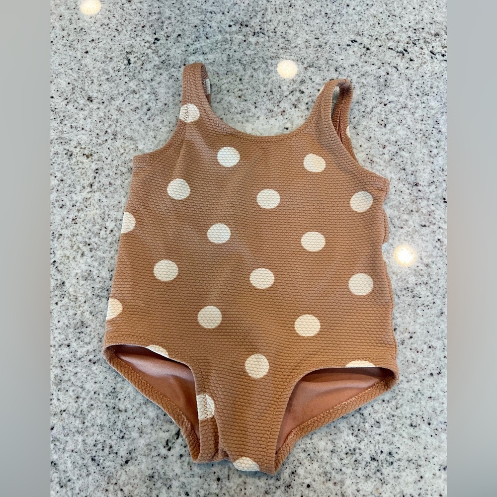 H&M swimsuit one piece baby girl 9 months